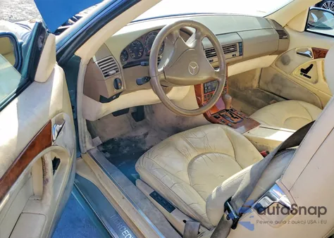 1999 Mercedes-Benz Sl 500 z USA, uszkodzony, nr VIN WDBFA68F6XF175345